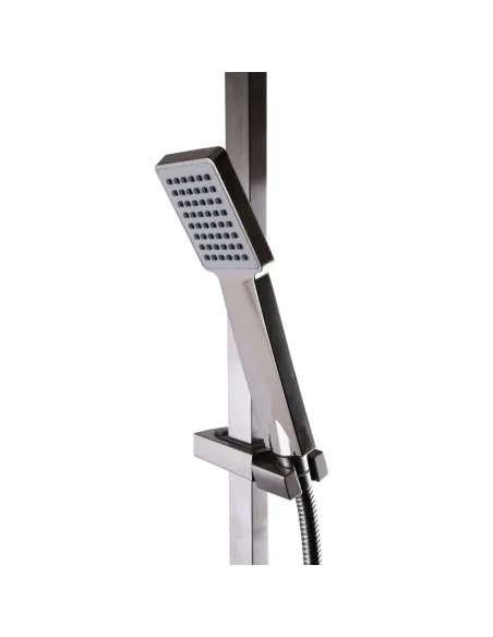 Душевая система из нержавеющей стали Globus Lux Sicilia VAN-SBQ-SH-02 с душевым набором - 3