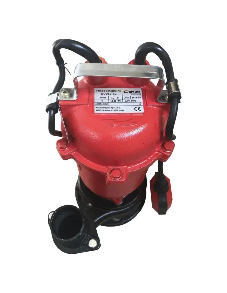 Фекальный насос Optima WQD10-12 1.1 кВт, без режущего механизма - 2