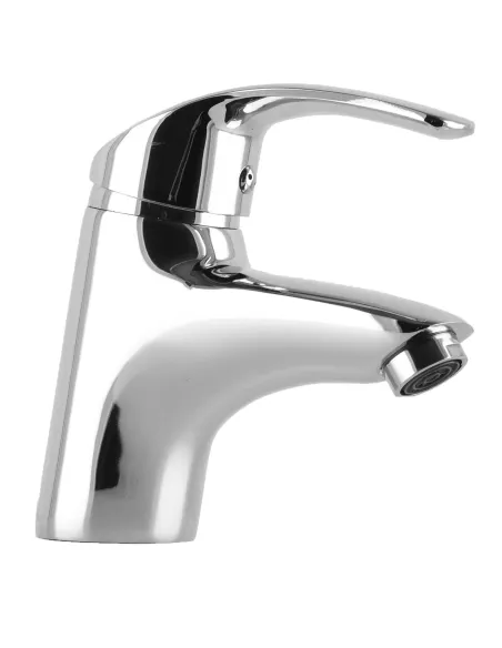 Смеситель для раковины в ванной Domino Accent DAC-401 монолит, гайка - 1