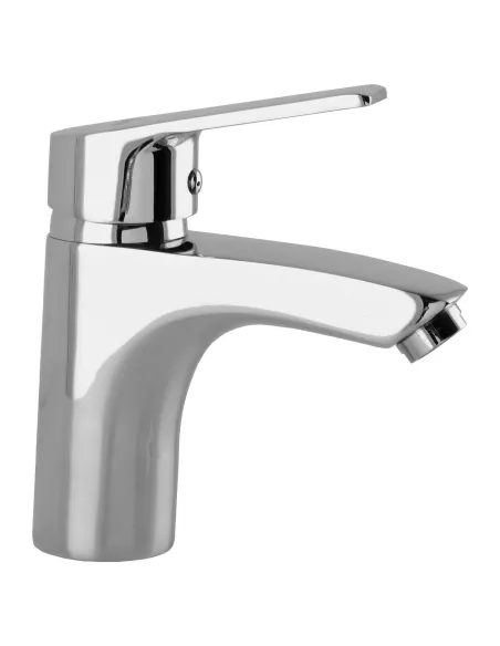 Смеситель для раковины в ванной Domino Blitz DBC-401 монолит, гайка - 1