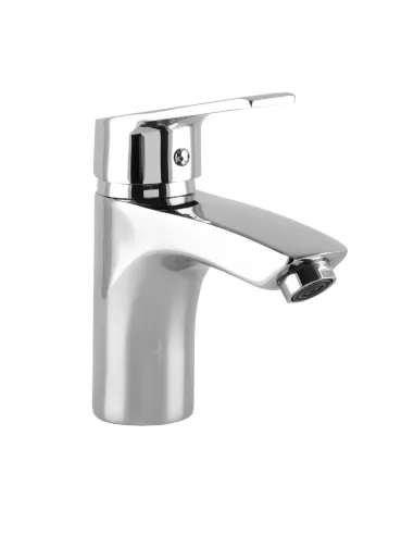 Смеситель для раковины в ванной Domino Blitz DBC-401 монолит, гайка - 2