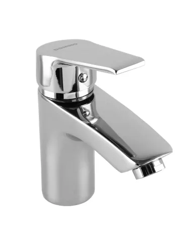 Смеситель для раковины в ванной Domino Blitz DBC-401 монолит, гайка - 3