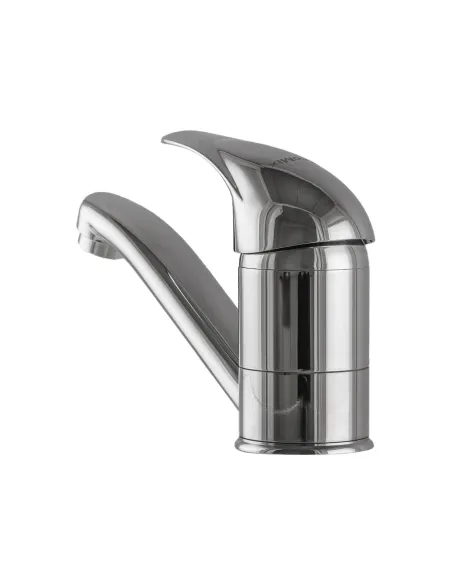 Смеситель для раковины в ванной Ecomix Energo E-GEZ-103M шпилька, излив 15 см - 2