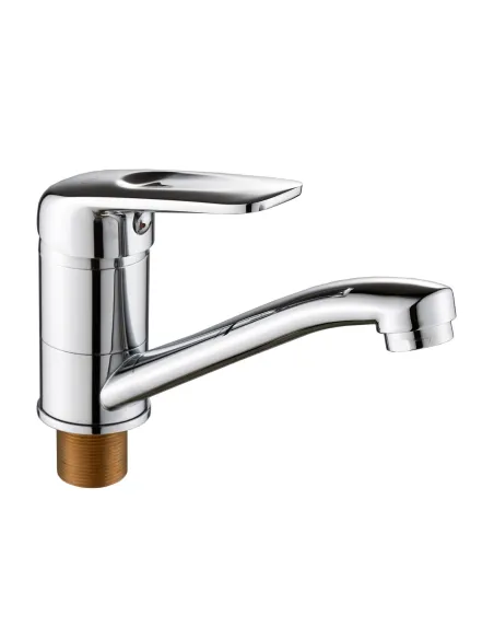 Змішувач для умивальника Globus Lux Koln GLK-203M (гайка, 15 см) - 1