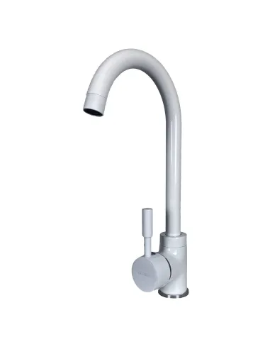 Змішувач для кухні Globus Lux Lazer GLLR-0103S White (гайка) - 2