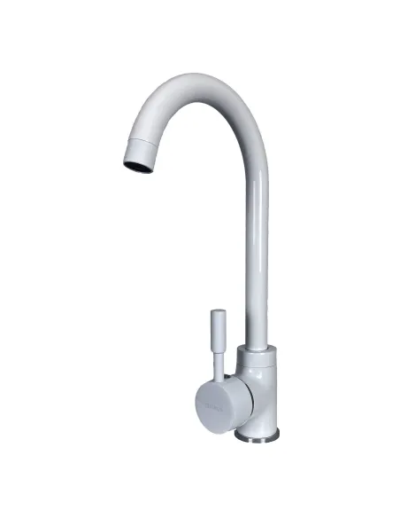 Змішувач для кухні Globus Lux Lazer GLLR-0103S White (гайка) - 2