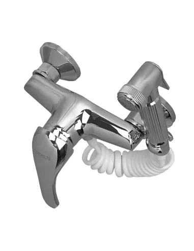 Настенный смеситель для биде с гигиеническим душем Globus Lux Solly GLSO-0206N - 3