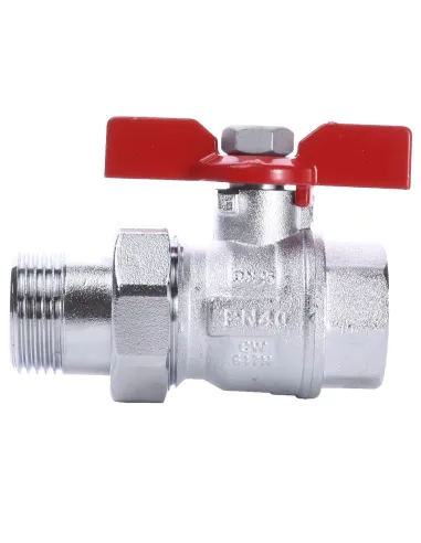 Кран шаровой прямой с американкой Arco 1 дюйм Turia 0117608 - 3