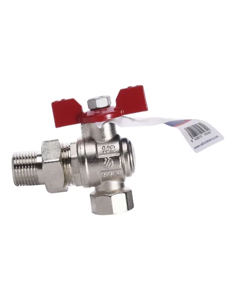 Кран шаровий Arco Sena 154303 1/2, кутовий, з американкою - 2