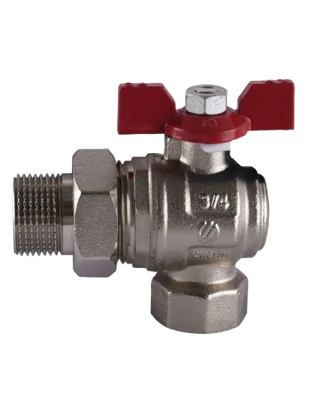 Кран шаровой угловой с американкой Arco 3/4 дюйма Sena 154304 - 1