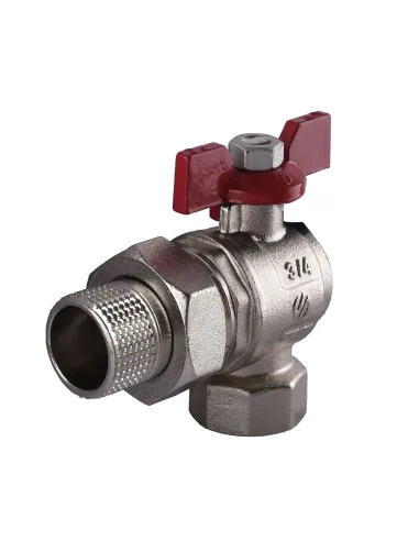 Кран шаровой угловой с американкой Arco 3/4 дюйма Sena 154304 - 2