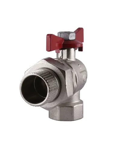 Кран шаровой угловой с американкой Arco 1 дюйм Sena 154305 - 2