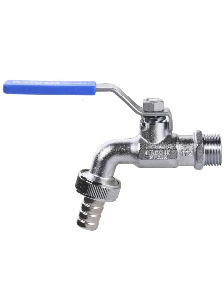 Кран шаровой для полива Arco 1/2 дюйма 0413 NANO AntiLime с длинной ручкой - 1