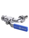 Кран шаровой для полива Arco 1/2 дюйма 0413 NANO AntiLime с длинной ручкой - 3