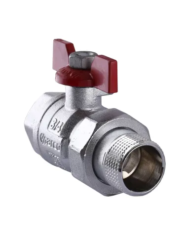 Кран шаровой прямой с американкой Arco 3/4 дюйма Turia 0117408 - 2