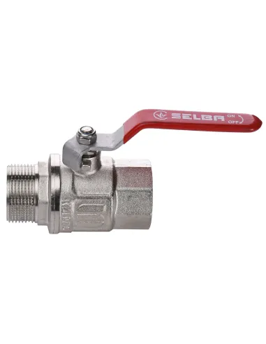 Кран шаровой Selba SL1505 1 1/4, нв, кр - 2