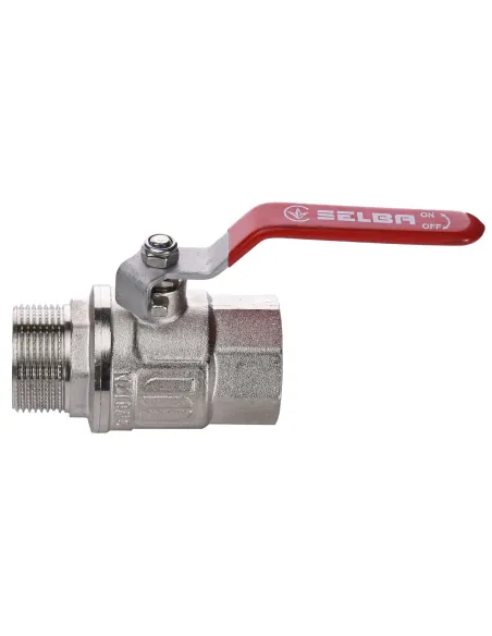 Кран шаровой Selba SL1505 1 1/4, нв, кр - 2