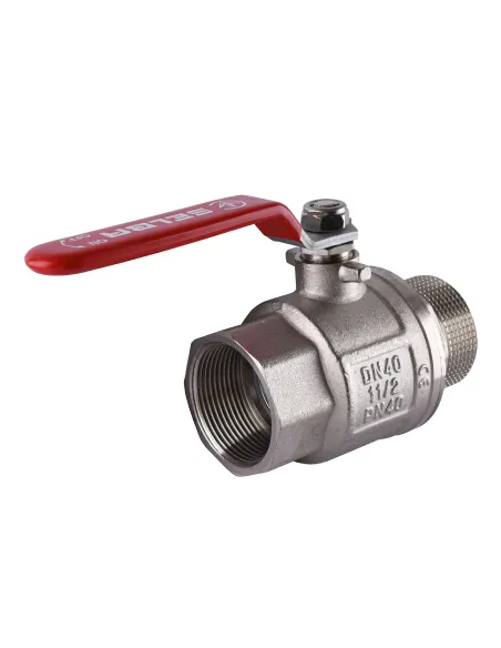 Кран шаровой Selba SL1505 1 1/2, нв, кр - 2