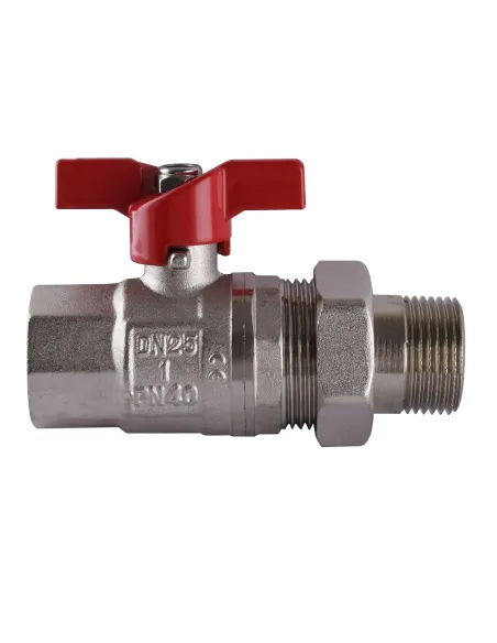 Кран шаровий Selba SL1509 1 кб (з американкою) - 1