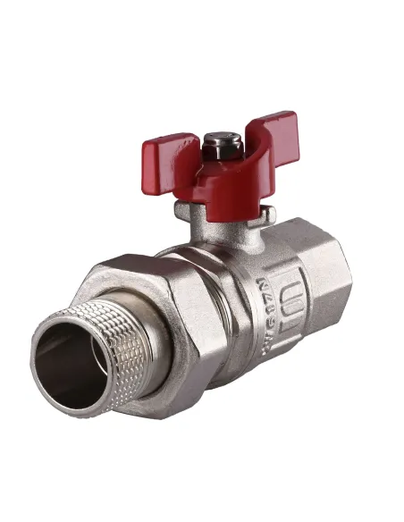 Кран шаровий Selba SL1509 3/4 кб (з американкою) - 1