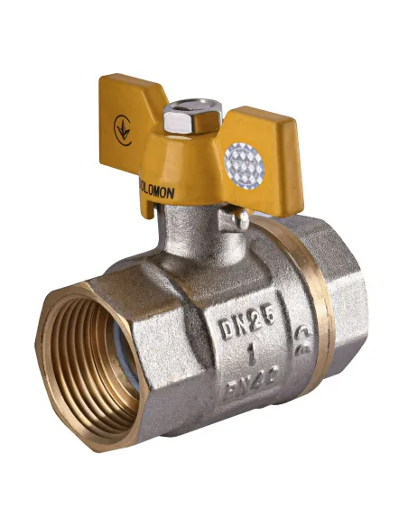 Кран шаровий Solomon B1007 1 вв зб PN40 - 1