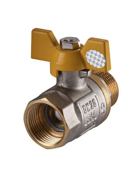 Кран шаровой прямой Solomon B1008 3/4 дюйма ВВЖБ PN40 - 3