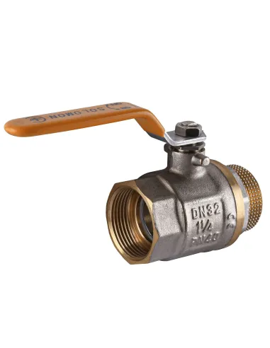 Кран шаровой прямой Solomon В1002FM 1 1/4 дюйма ВВЖР PN40 - 2