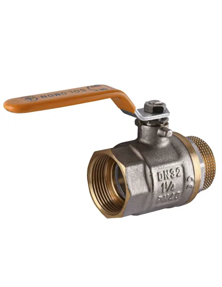 Кран шаровой прямой Solomon В1002FM 1 1/4 дюйма ВВЖР PN40 - 2