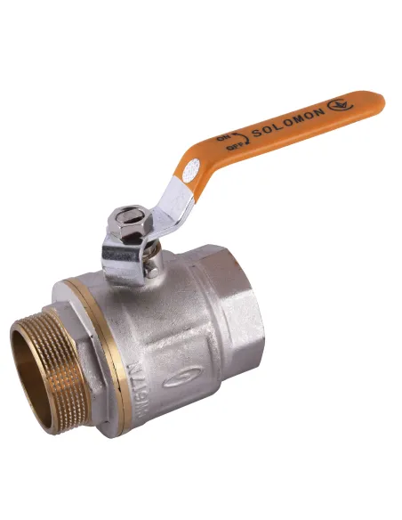 Кран шаровой прямой Solomon В1002 2 дюйма ВВЖР PN40 - 3 Кран шаровой прямой Solomon В1002 2 дюйма ВВЖР PN40 - 3