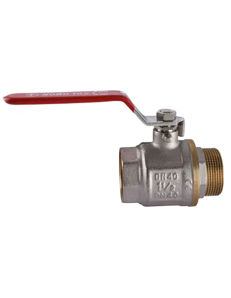 Кран шаровой прямой Solomon В1002FM 1 1/2 дюйма ВВКР PN40 - 1