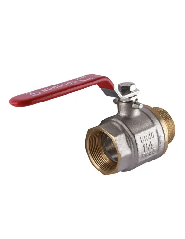 Кран шаровой прямой Solomon В1002FM 1 1/2 дюйма ВВКР PN40 - 2