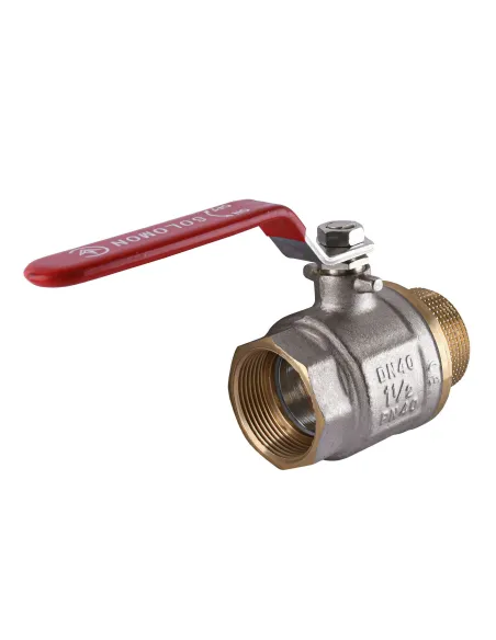 Кран шаровой прямой Solomon В1002FM 1 1/2 дюйма ВВКР PN40 - 2