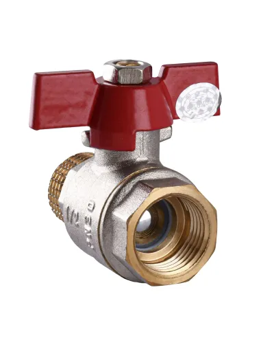 Кран шаровой прямой Solomon B1015 1/2 дюйма НВ КБ PN30 - 2