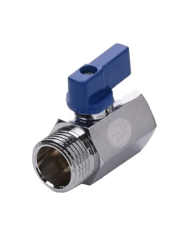 Кран шаровой прямой мини Solomon NV-3025 1/2 дюйма, НВ - 5