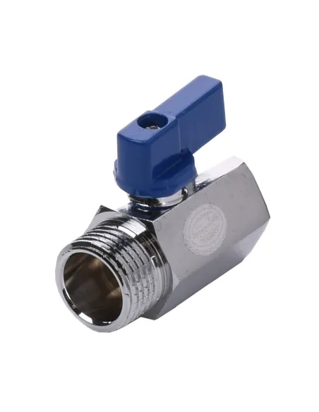 Кран шаровой прямой мини Solomon NV-3025 1/2 дюйма, НВ - 5