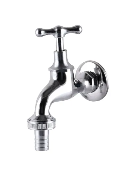 Кран вентильный для полива Solomon T5071 1/2 дюйма, хромированный - 2