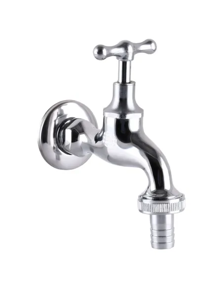 Кран вентильный для полива Solomon T5071 1/2 дюйма, хромированный - 3