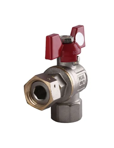 Кран шаровий Solomon 160406 1/2 ст PN40, прямий, для підключення газового котла - 2