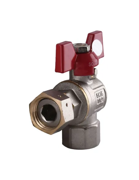 Кран шаровий Solomon 160406 1/2 ст PN40, прямий, для підключення газового котла - 2