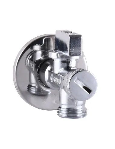 Кран приборный шаровой угловой Arco 02400MAC 1/2х1/2 дюйма - 6