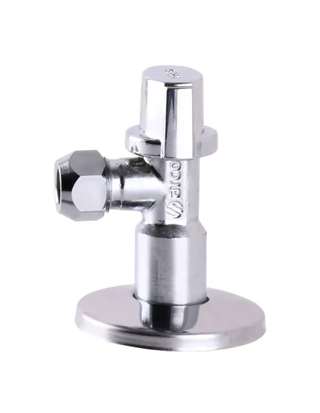 Кран приладовий Arco DE610-615 AntiLime 1/2х3/8, кутовий, кульовий, з цангою - 2