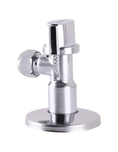 Кран приладовий Arco DE610-615 AntiLime 1/2х3/8, кутовий, кульовий, з цангою - 3