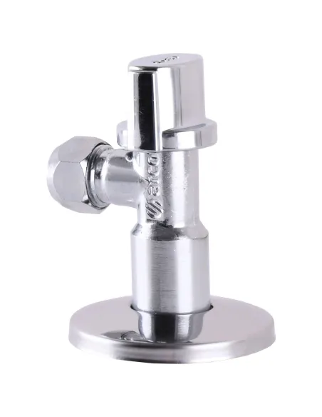 Кран приладовий Arco DE610-615 AntiLime 1/2х3/8, кутовий, кульовий, з цангою - 3