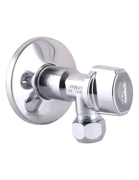 Кран приладовий Arco DE610-615 AntiLime 1/2х3/8, кутовий, кульовий, з цангою - 4