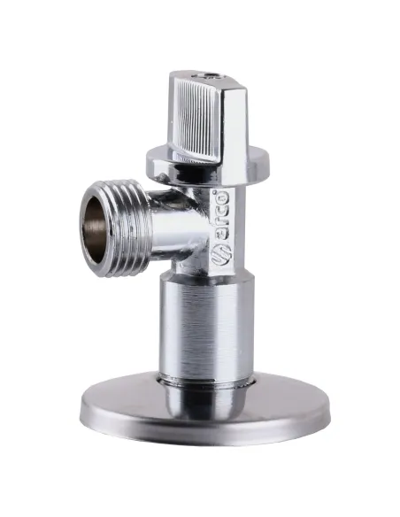 Кран приладовий Arco NOV91MAC 1/2х1/2, кутовий, кульовий, з металевою ручкою - 2