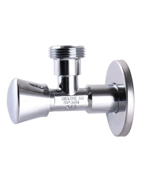 Кран приладовий Arco Zenit Z0915 1/2х3/4, кутовий, вентильний, з перехідником на 3/8 дюйма - 1