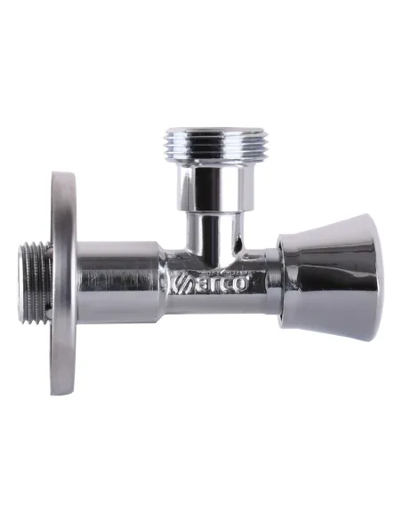 Кран приладовий Arco Zenit Z0915 1/2х3/4, кутовий, вентильний, з перехідником на 3/8 дюйма - 2