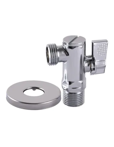 Приборный кран шаровой угловой Solomon А7041 1/2 х 1/2 дюйма, с фильтром - 3