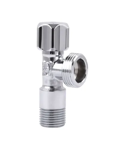 Приборный кран вентильный угловой Solomon 160403 1/2 х 3/4 дюйма - 5