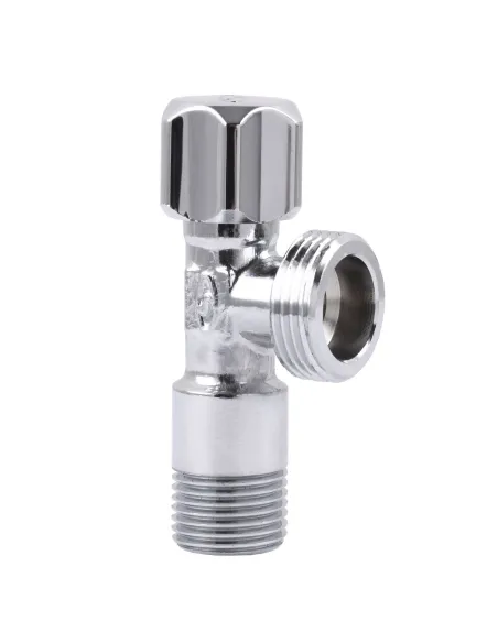 Приборный кран вентильный угловой Solomon 160403 1/2 х 3/4 дюйма - 5